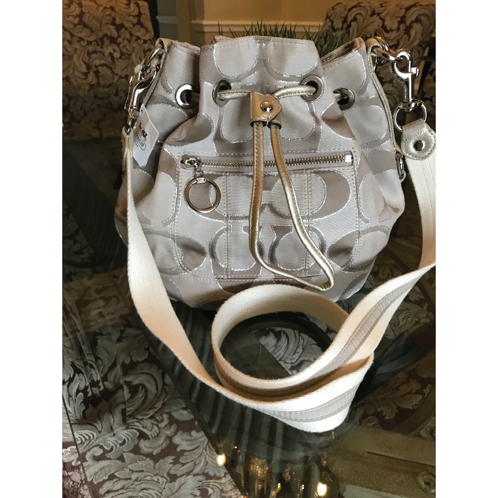 Coach - Beige Purse for ALL Your Needs